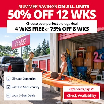 Access Storage - Woodbine Promotion