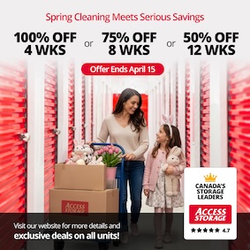 Access Storage - Woodbine Promotion