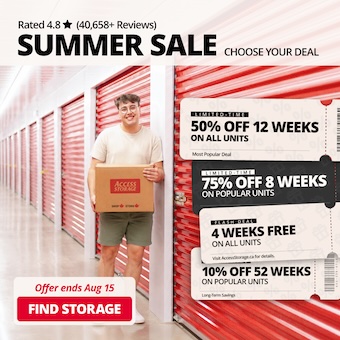 Access Storage - Woodbine Promotion