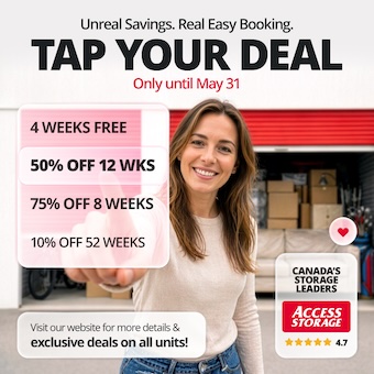 Access Storage - Woodbine Promotion